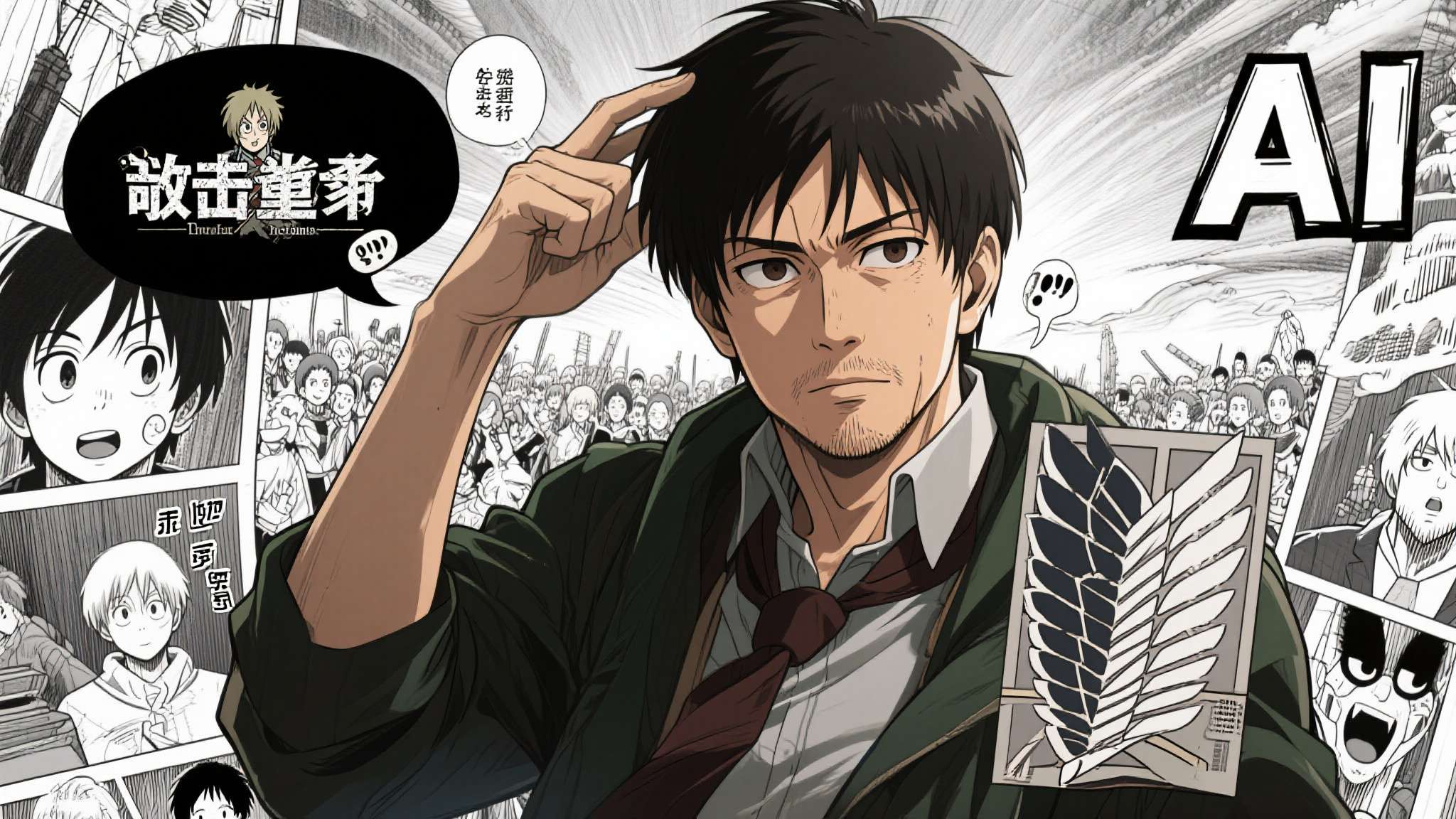 《巨人》作者谏山创没退休 新作AI化身实况主搞笑喜剧 当《进击的巨人》画下最后一笔,无数粉丝以为谏山创将就此归隐。然而,这位凭借黑暗史